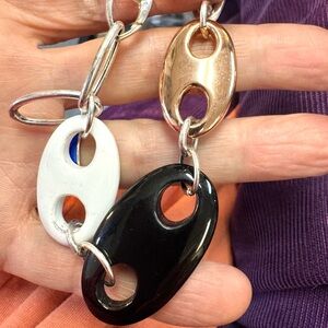 Designer Sterling Marine Link Bracelet